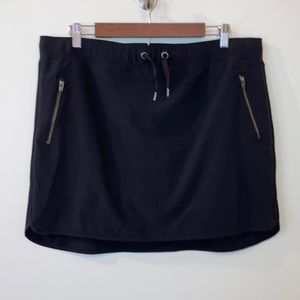 Athleta Black Skort